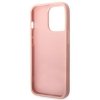 Guess GUHCP14XHGGSHP iPhone 14 Pro Max 6,7 różowy/pink hard case Glitter Script